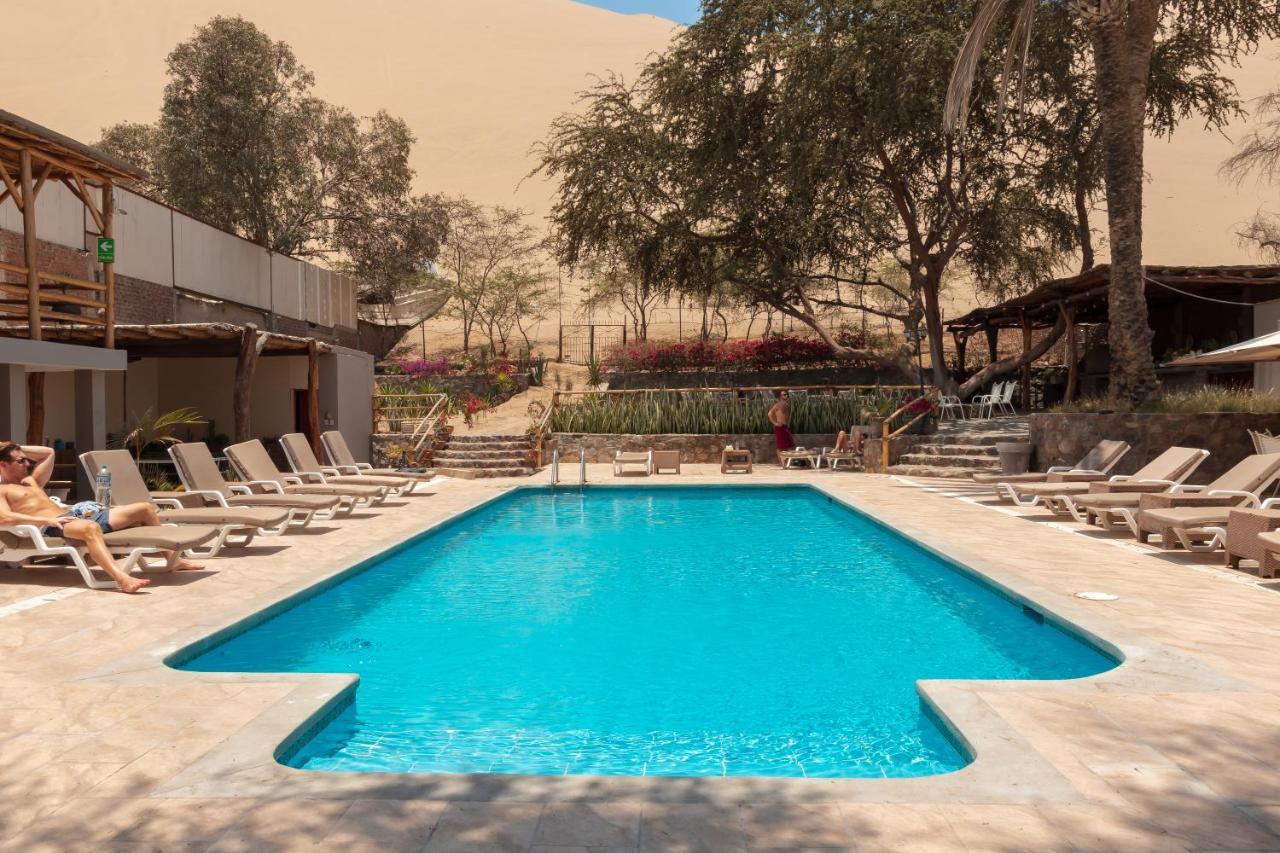 Hotel El Huacachinero Ica Esterno foto