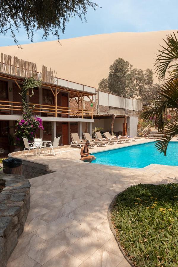 Hotel El Huacachinero Ica Esterno foto