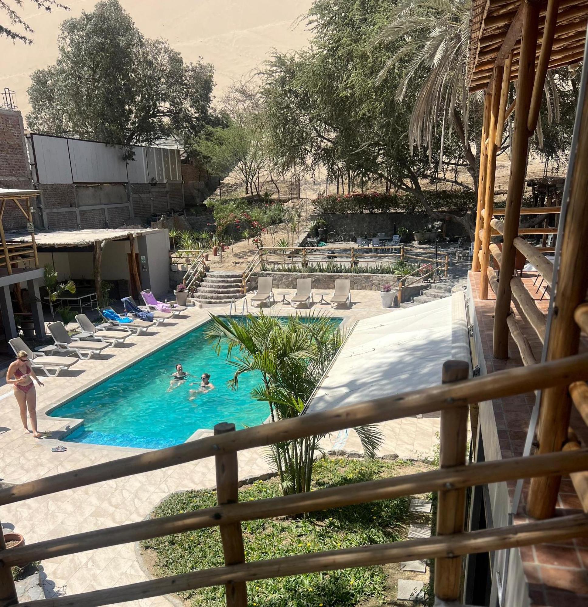 Hotel El Huacachinero Ica Esterno foto