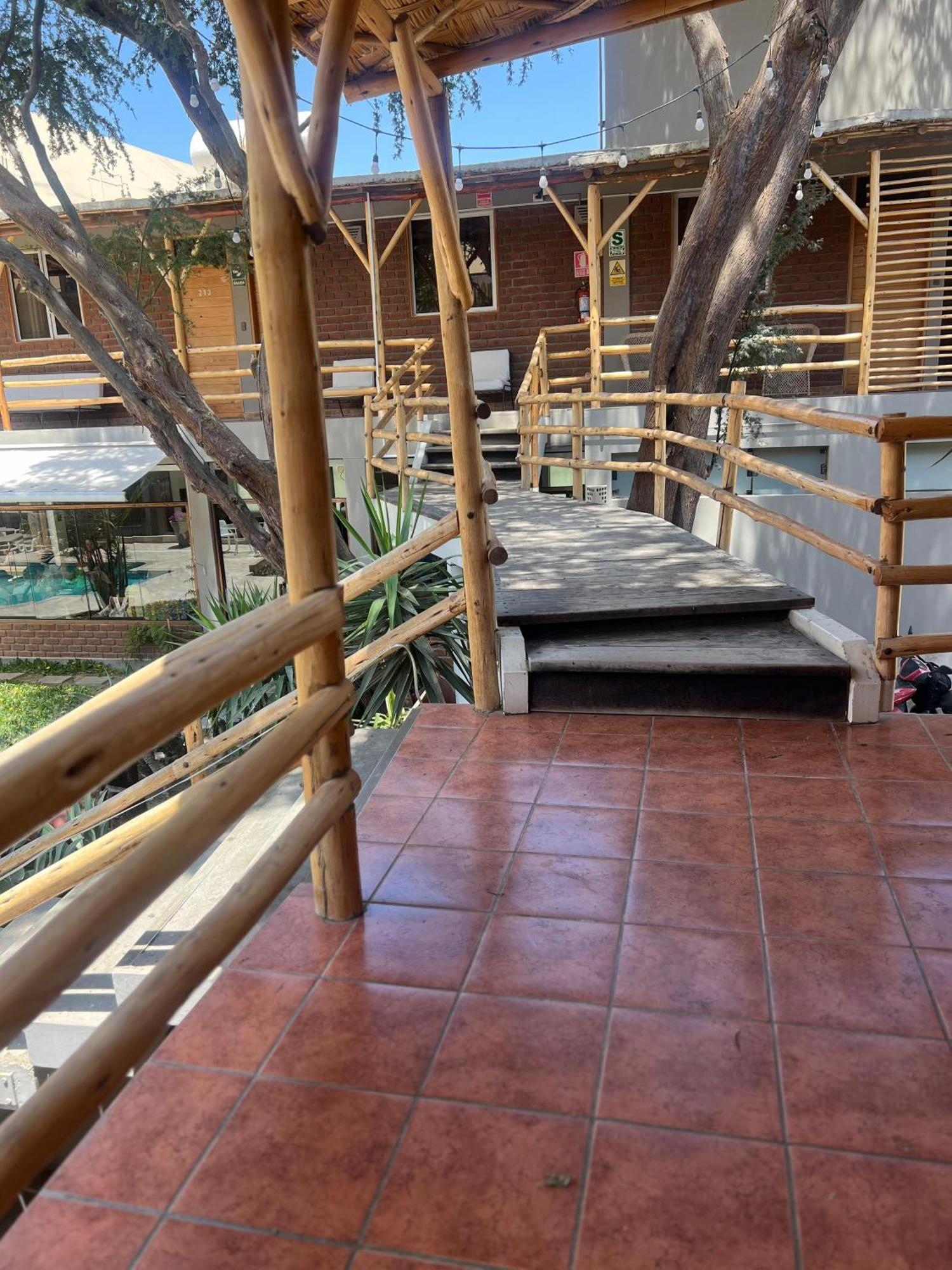 Hotel El Huacachinero Ica Esterno foto