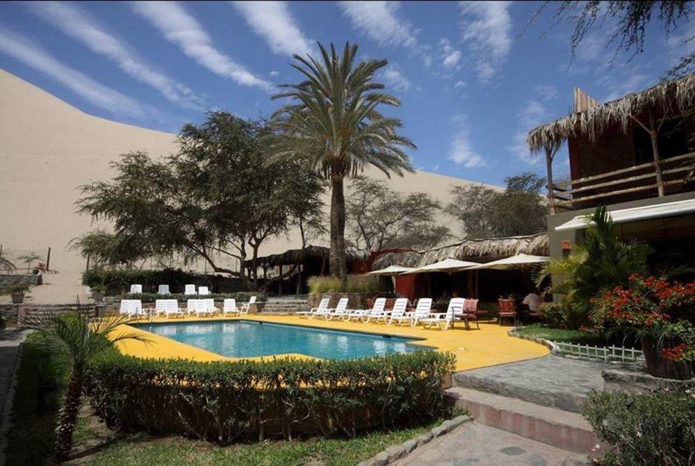Hotel El Huacachinero Ica Esterno foto